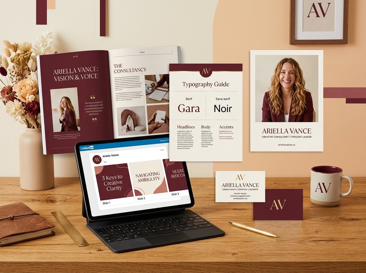 Personal branding kit and LinkedIn strategy
